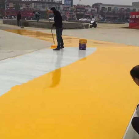 河南彩色路面喷涂翻新的使用寿命多长